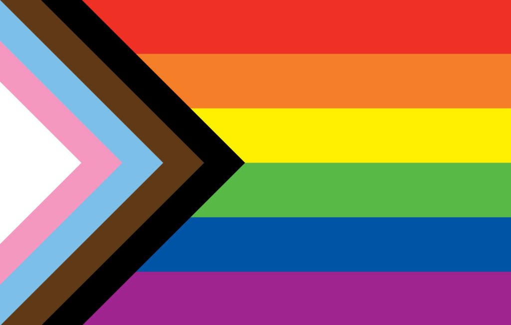 LGBTQ+ progressive flag