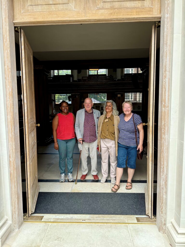 Some of St James's volunteer Welcomer team
